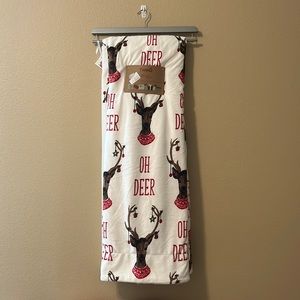 NEW Christmas Deer Blanket